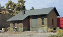 Woodland Scenics DPM 10700 HO Scale Freight Depot [Building Structure Kit]