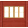 Woodland Scenics DPM 30143 HO Scale Dock Level Wall Sections - Victorian Windows 4-Pack