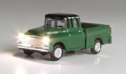 Woodland Scenics JP5610 N Scale Just Plug Vehicles - Green Pickup