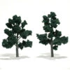 Woodland Scenics TR1514 Ready-Made Tree, Dark Green 4-5" (2-Pack)