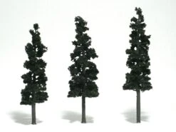 Woodland Scenics TR1562 Ready-Made Pine Tree, 6-7" (3-Pack)