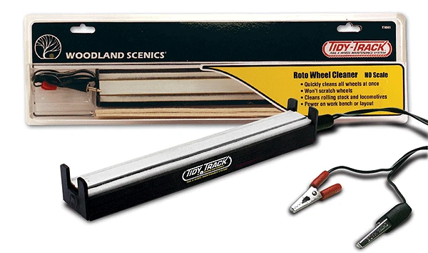 Woodland Scenics TT4561 Tidy Track, HO Scale Roto Wheel Cleaner 1 Woodland Scenics TT4561 Tidy Track, HO Scale Roto Wheel Cleaner